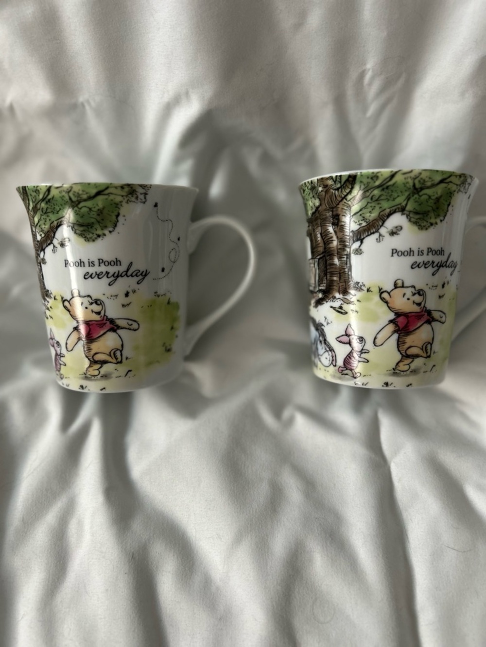 Winnie the Pooh Everyday Ceramic Mug Set with Characters
